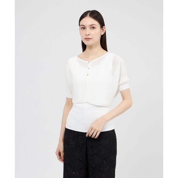tシャツ レイヤードアンサンブルニット レディース