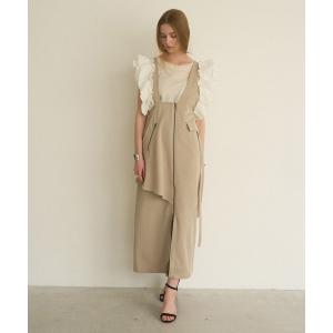 ワンピース Zip Pencil Asymmetry Dress