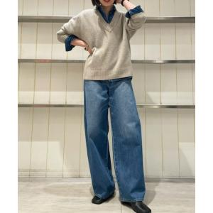 「styling/」 デニムパンツ 1 ブルー レディース