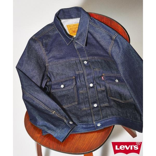 「Levi's」 デニムジャケット - ダークブルー メンズ