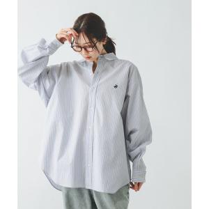 「BEVERLY HILLS POLO CLUB」 長袖シャツ FREE サックスブルー レディース