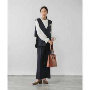 「GLOBAL WORK」 セットアップ L ネイビー レディース