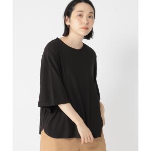 「studio CLIP」 7分袖カットソー FREE ブラック レディース