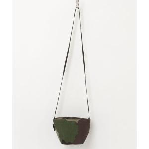 「Herve Chapelier」 カモフラージュショルダーバッグ - グリーン メンズ