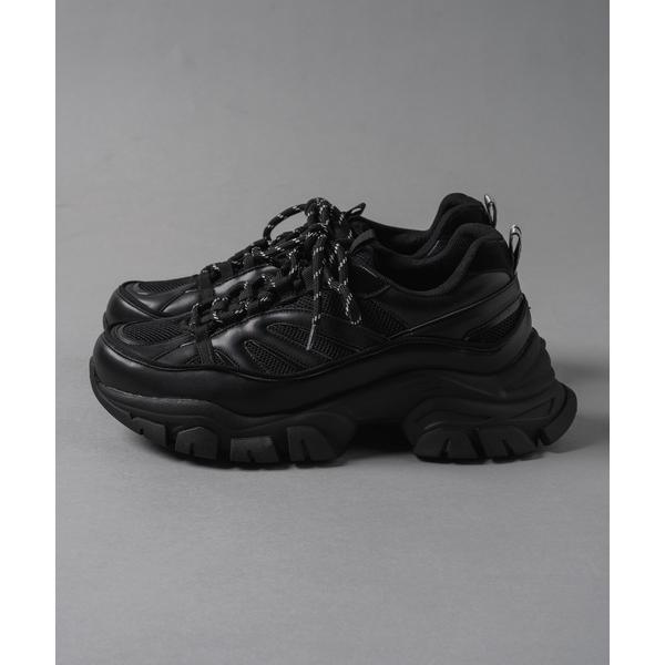 「ADAMASTE」 ローカットスニーカー LARGE ブラック メンズ