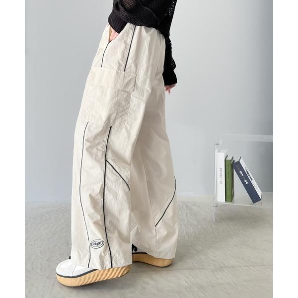「Java」 カーゴパンツ SMALL アイボリー レディース