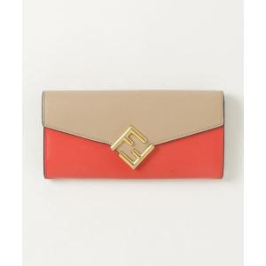 「FENDI」 財布 - レッド レディース
