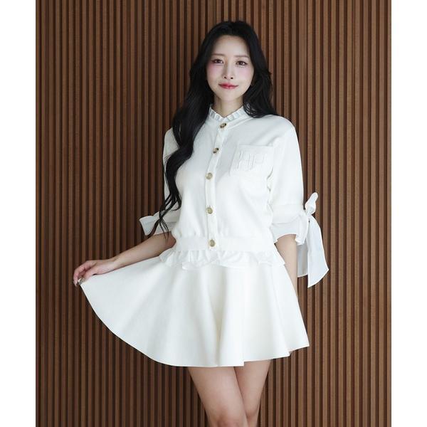 カーディガン PAPILLON ATTACHED CARDIGAN レディース