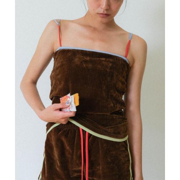 チューブトップ ベアトップ 「Robert.P.Miller for PAMM」 日々のシアーベロア...