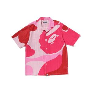 A BATHING APE（アベイシングエイプ） ポロシャツ 半袖 LARGE APE HEAD