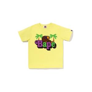 A BATHING APE（アベイシングエイプ） tシャツ 3D MILO JUNKFOOD ON
