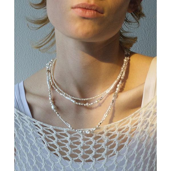 ネックレス 「les bon bon」quiet luster long necklace/クワイエ...