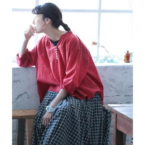 ブラウス シャツ いちじくジャムのブラウス レディースの商品画像