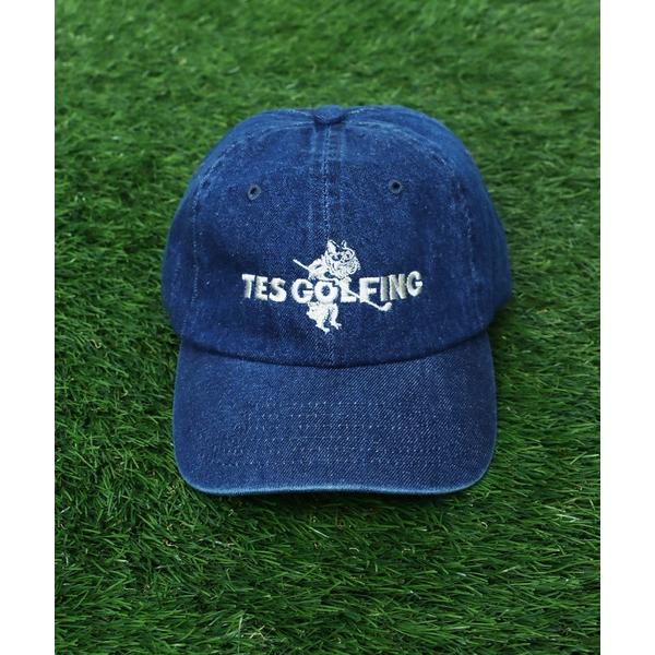 キャップ 帽子 TES GOLFING DENIM LOW CAP / キャップ メンズ
