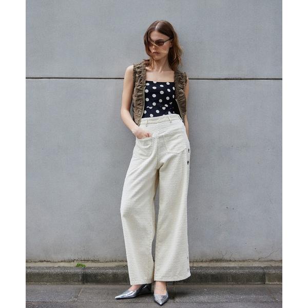 ジーンズ デニム デニムパンツ Needle Punch Eyelet Denim/ニードルパンチア...