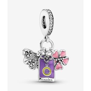 PANDORA（パンドラ） チャーム ディズニー モアナ フラワー ダングル