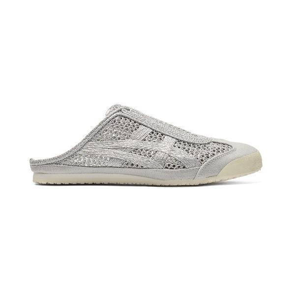 「Onitsuka Tiger」 シューズ 27.5 シルバー レディース