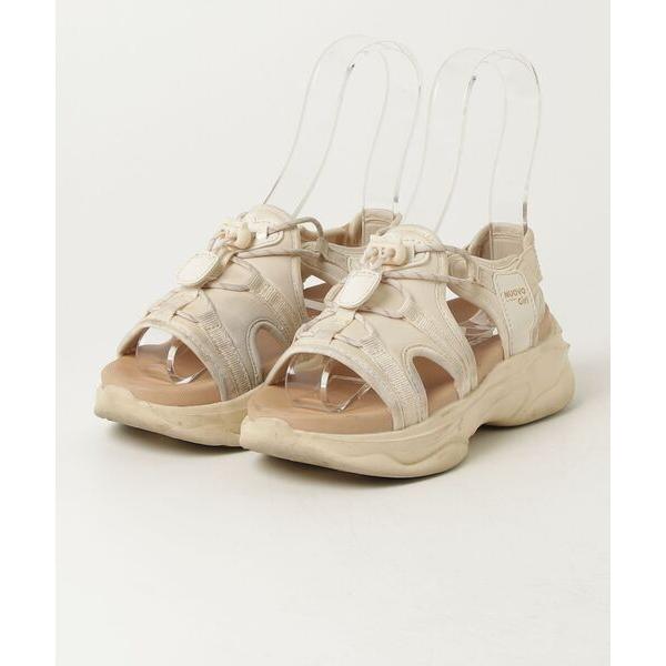 「NUOVO」 「KIDS」フラットサンダル 20 ホワイト キッズ