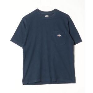 「DANTON」 半袖Tシャツ 38 ネイビー メンズ