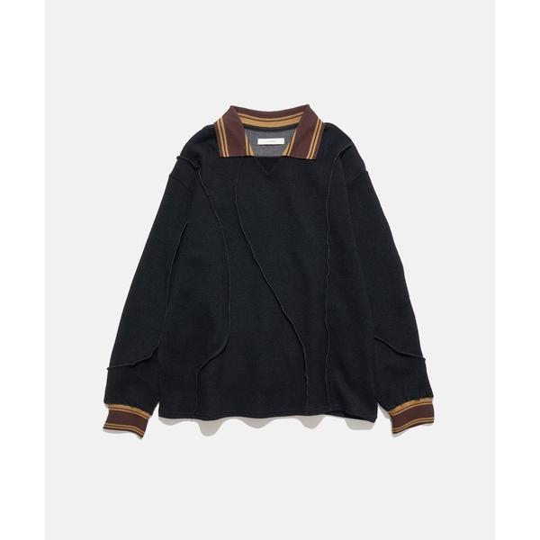「JIEDA」 長袖Tシャツ 1 ブラック メンズ
