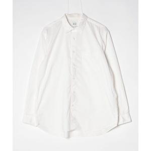 「GLOBAL WORK」 長袖シャツ L ホワイト メンズ