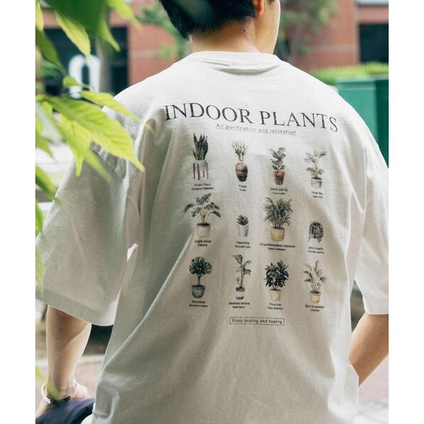 tシャツ Plantsバックプリント USEDライク Tシャツ メンズ