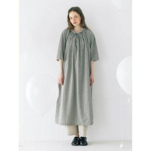 ワンピース 「SA刺繍」スモックワンピース