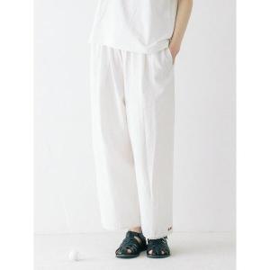 パンツ 「SA刺繍」裾レースドロワーズパンツ レディース