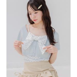 ニット セーター リボンキャミニットSET レディース