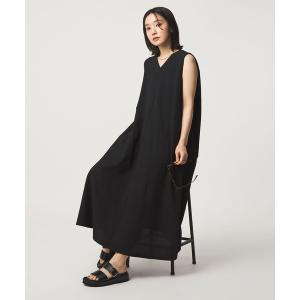 ワンピース 「WEB限定」「at ease」カラミ ノースリーブ ワンピース
