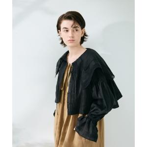 ブラウス シャツ 「natural by clip」ラミーレースボレロブラウス レディース
