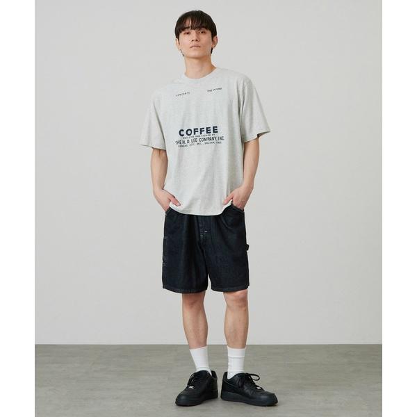 ワイドパンツ ジーンズ Lee/リー COMFY PAINTER SHORTS「SLIMからWIDE...