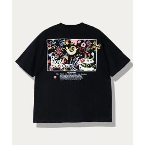tシャツ USA/C スクエアLOGO バックプリント ゆったりTEE メンズ レディース