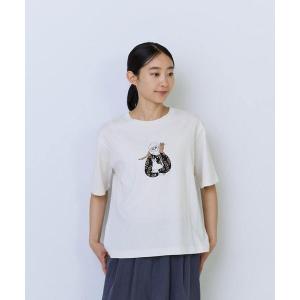 tシャツ 半袖 杉本さなえさん コラボTシャツ レディース