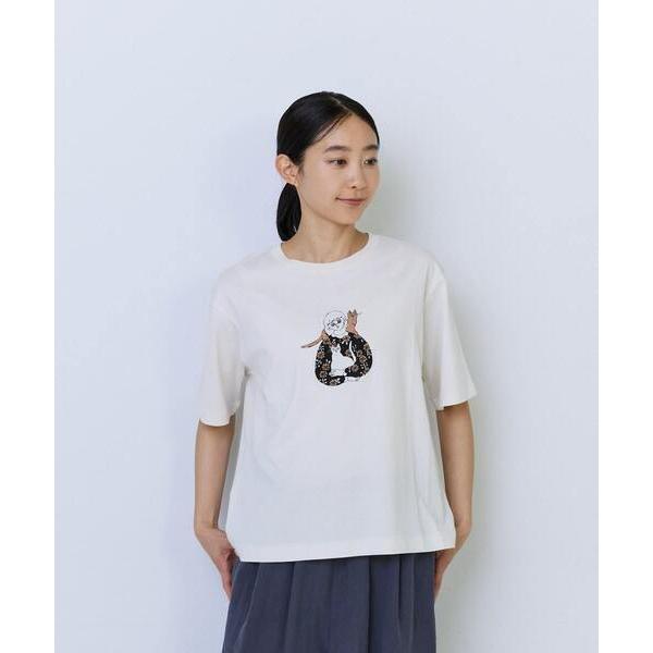 tシャツ 半袖 杉本さなえさん コラボTシャツ レディース