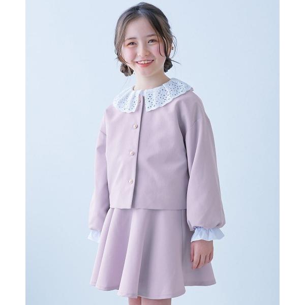「devirock」 「KIDS」セットアップ 140cm ライラック キッズ