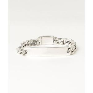 「JOHN LAWRENCE SULLIVAN」 ブレスレット ONE SIZE シルバー メンズ