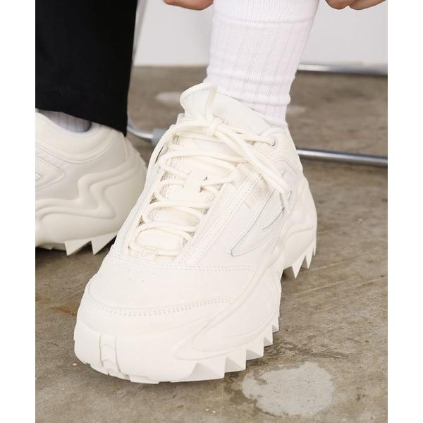 「ROOPTOKYO」 「FILA」ローカットスニーカー 24 クリーム メンズ