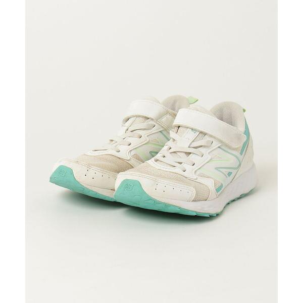 「New Balance」 「KIDS」ローカットスニーカー 19.5cm ホワイト キッズ