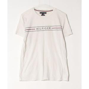 「TOMMY HILFIGER」 半袖Tシャツ M ホワイト メンズ