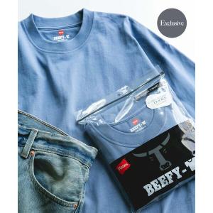 tシャツ 「別注」HANES×DOORS　BEEFY-T DOORS FIT SHORT-SLEEVE メンズ
