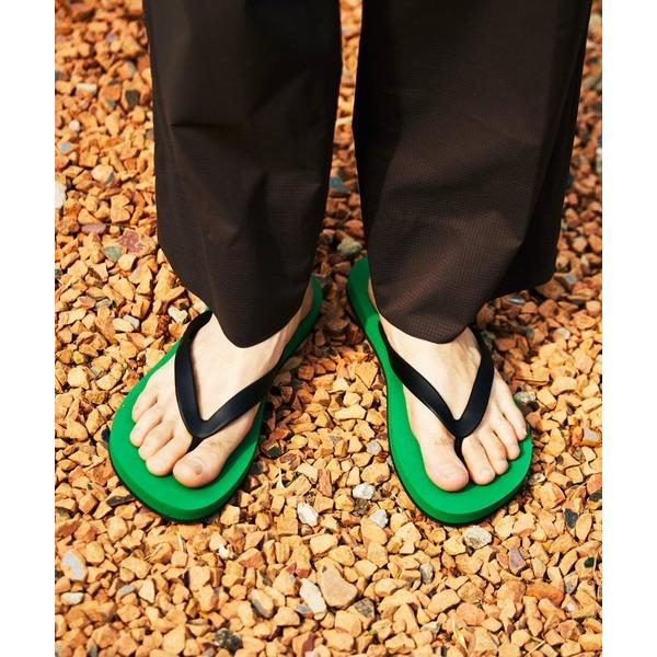 サンダル buntA｜「別注」ビーチサンダル GREEN MEN メンズ