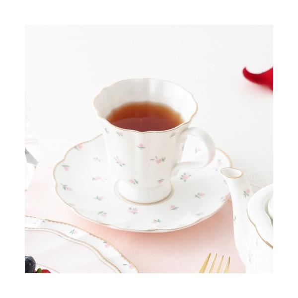 食器 クラシックローズ カップ＆ソーサー ピンク ティーカップ カフェ 花柄 純喫茶 昭和レトロ