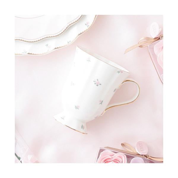 食器 クラシックローズ マグ ピンク マグカップ コップ 花柄 225ml 純喫茶 昭和レトロ