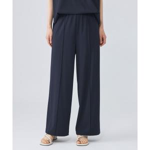 ワイドパンツ パンツ 「接触冷感」イージージャージパンツ レディース