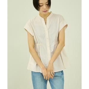 ブラウス シャツ 夏 半袖 UVカット接触冷感 4WAYフレンチスリーブ レディース