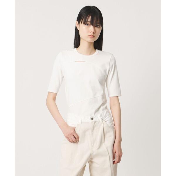 tシャツ 「AEWEN MATOPH」イレギュラー パネル Tシャツ レディース