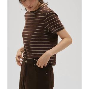 tシャツ Border Ringer Tee 12610619 レディース