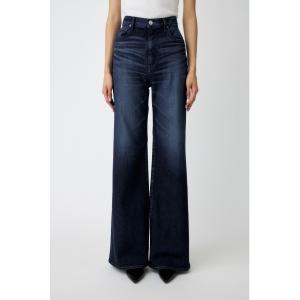 ワイドパンツ ジーンズ デニム デニムパンツ 「美脚見えデニム」「SNSで話題！」ADVANCED LONG LEG FLARE レディース
