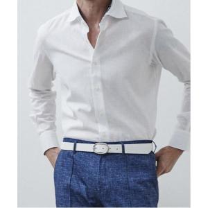 シャツ 「g-stage」綿麻シャンブレーシャツ メンズ レディース